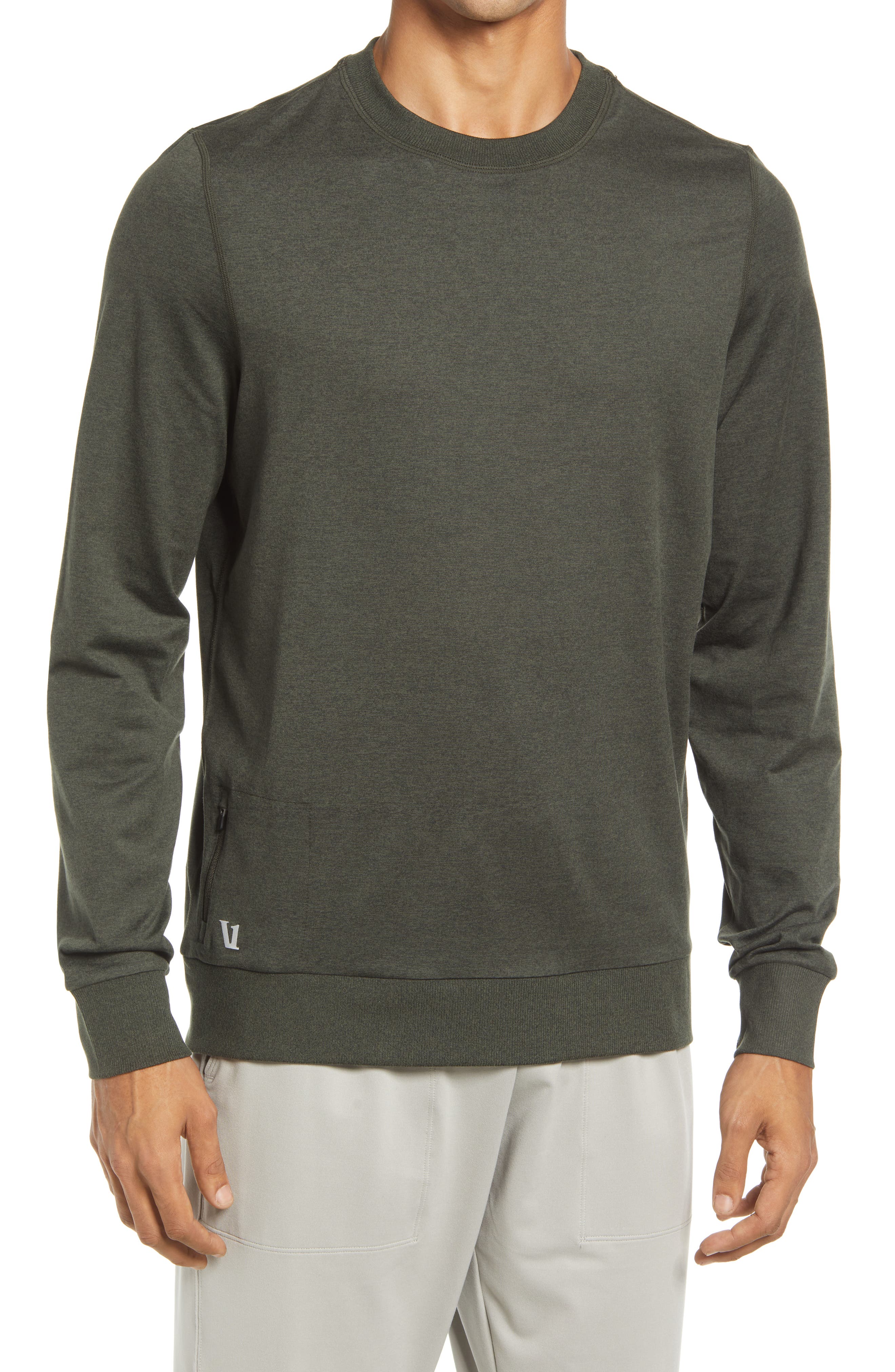 HANES Spring Boy's Soft Sweats Long Sleeve Sweatshirt Heather Gray S M L HANES Spring Boy's Soft Sweats Long Sleeve Sweatshirt Heather Gray S M L